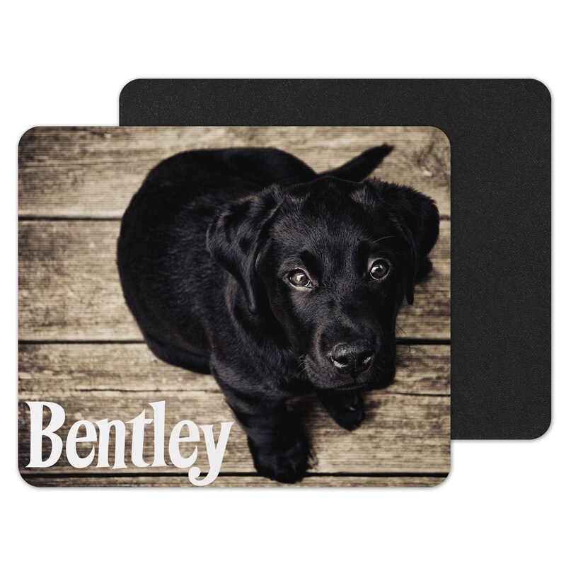 Lab Puppy Custom Personalized Mouse Pad